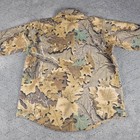 Vtg Winter Run Shirt Mens L Camo Advantage Heavy Button Up Long Sleeve Hunting