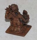 Vintage  Copper Hindu Religious Idol God Vishnu  narasimha  Avtar Rare Statue