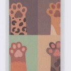 2x6 Inch Cat Paws Bookmark For Books  Holiday Gift For Bookworms   Cat Lovers