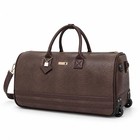 Large Rolling Duffle Bag With Wheels - Travel  Gym  Sports  Weekend   All-purpos