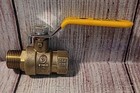  everflow  1 2  Valve Brass Full Port Ball Valve  With Fip X Mip Joints  new 