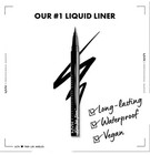 Nyx Makeup Epic Ink Liner Liquid Eyeliner Waterproof - Black - 0 03 Fl Oz