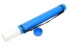 Waterproof Telescoping Poster Tube Fully Adjustable For Art Document Case Blue
