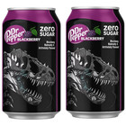 Dr Pepper Blackberry Zero Sugar Jurassic World Rebirth Limited Edition 2 Cans