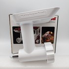 Kitchenaid Food Fruit Meat Grinder Stand Mixer Attachment White In Box