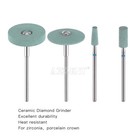 Dental Ceramic Diamond Polisher Grinder Polish Ra Hp Bur For Zirconia Porcelain