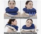 Travel Neck Pillows For Airplanes  360   Head Support Sleep For Long Flight