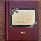 L  k  Vintage 1960s Christmas Scrapbook Scrap Cards   Poems Santa Holiday Album
