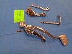 Harley  Fxr Mid Foot Controls Chrome Oem H-d Factory Low Mile Used