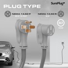 50 Amp Extension Cord For Rv And Ev 15 Feet   Nema 14-50 - Tesla Charger Exte   