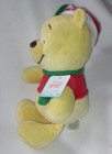Disney Baby Winnie The Pooh Plush Christmas Lovey Teddy Bear 12  New
