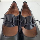 Dansko Womens Linda Lace Up Mary Jane Shoes Size 38 Black Block Heel Prairie