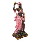 Orisha Obba Nina Statue - Resin Firguren 12  Inches  Symbol Of African Divinity