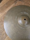 Vintage Pair 14  Paiste 505 Green Label Heavy Hi Hat Cymbals  934g 1138g  Ride 