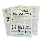 Vintage Antique Rag Dolls History Article 4 Pages With Photos