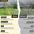 Volleyball Training Net Adjustable Height 6 5 To 8ft Portable
