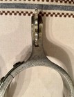 Vintage Ricardo Aluminum Cowboy Spurs Mid-century Western Riding Tack Leather 