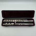 Yamaha Yfl-221 Student Flute Nickel Silver Plated Used With Hard Case Used 221