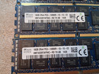 Lot Of 7 Sk Hynix 16gb Ddr3 Ram Pc3-14900r Reg Ecc Hmt42gr7afr4c-rd Server Ram