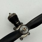 Vintage Rc Model Airplane Engine With 6x3 Propeller - Glow Fuel  0650