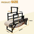 Xnqwnxo Dog Treadmill For Large Dog No Electricity Dog Healthy Toys 220lbs