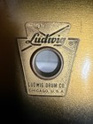 Ludwig No  491 Pioneer 5x14  6-lug Snare Drum From 1958 - 1960 Black   Gold Duco