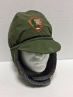 Vintage 80 s National Parks Service Patch Bomber Trapper Winter Hat Size L Large