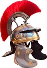 Roman Officer Helmet Medieval Centurion Helmet Vintage Armor 18g Mild