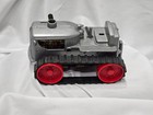 Vintage Marx Wind Up Tracked Tractor Bulldozer Tin Litho Works