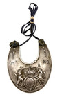 Revolutionary War British 4th Kings Own Regiment Gorget Silver Plate Fur Trade