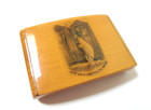 Antique Mauchline Scottish Wood Snuff Box Transfer  poor Smith 