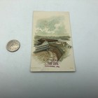 Trade Card Herr s Book Store Lancaster Pa Advertising 1888 Vtg The Fort s Cannon