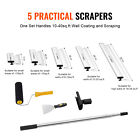 Vevor Drywall Skimming Blade Set Knife Combo 7 10 14 16 24in   34-81 6 In Handle