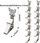 12 Pack Tablecloth Clips butterfly Picnic Table Cloth Holder Clip Indoor heavy