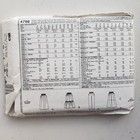 1980s Vintage 25 -26 5 Waist Simplicity 4798 Skirt Pants Culotte Sewing Pattern