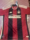 Adidas Atlanta United Fc 23 24 Home Authentic Jersey Ic3001 Men   s Size  l   150