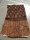 Dida Prestige Handwoven Tie-dyed Raffia Skirt Panel  Cote D ivoire