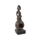 Senufo Figural Wine Ladle On Custom Base C  te D ivoire