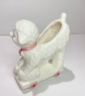 Vintage Lamb Ceramic Baby Planter Pink Bow-tie  Japan