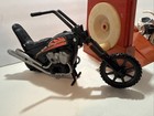 Evel Knievel Vintage Motorcycles And Figure And Helmut  Has Damage  See Pics