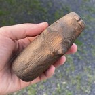 Antique - Vintage Hand Carved Wooden Folk Art Boar   Pig Deity Oceanic Figurine