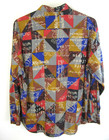 Reunion Menswear Latin Scroll Messages Large Long Sleeve Shirt With Pocket