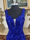 Women s Formal Sparkling Shimmering And Shiny Sequins Long Evening Prom Dress