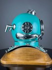 Us Navy Mark V Maritime Antique Divers Brass Diving Helmet Deep Sea Scuba Boston