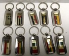 New Country Flag Metal Key Chains 2  X 1  Sold Separately