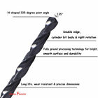 Drillforce 5 16 -1 2  Fractional Drill Bit Hss M2 Jobber Length Metal Drill Bit