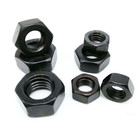 M1 6-m12 Din934 Black 304 A2-70 Stainless Steel Hex Nuts Metric Thread