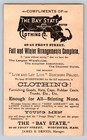 Bay State Clothing Girl Dog Boat James Dennis Worcester Massachusetts  P618