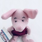 Piglet Disney Mini Bean Bag Plush 8  Winnie The Pooh Stuffed Animal Toy Pig Nwt