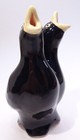 Vintage Stuart Bass Pie Bird   Double Blackbirds Open Beak   Marked England